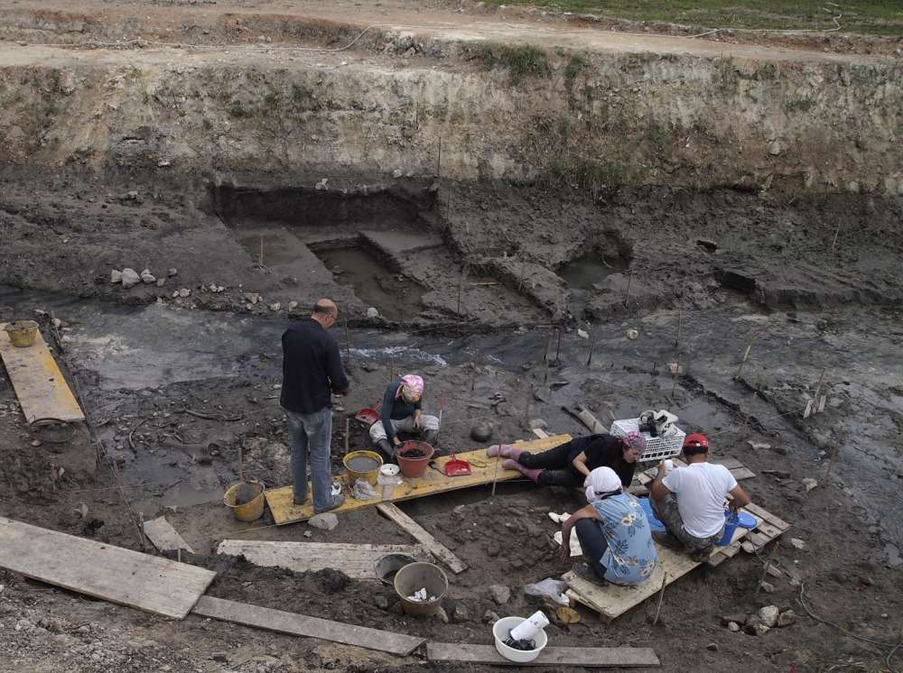 El sitio de Poggetti Vecchi en Toscana, Italia, en donde se continúa excavando. Foto: PNAS
