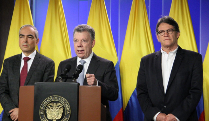Santos reanuda diálogos de paz con el ELN.