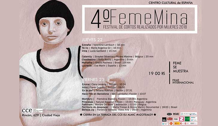 Se viene la 4ta edición de FemeMina, el festival de cortometrajes dirigidos por mujeres.