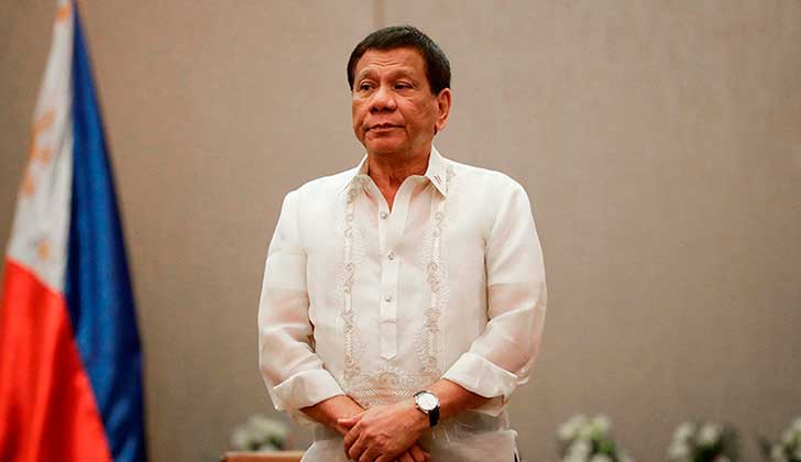 Duterte anuncia la retirada de Filipinas de la Corte Penal Internacional.