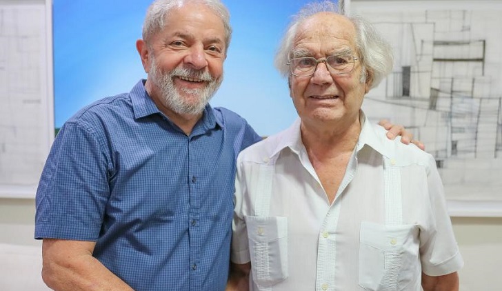 Adolfo Pérez Esquivel propondrá a Lula para Premio Nobel de Paz "por su lucha contra la pobreza". Foto: Ricardo Stuckert