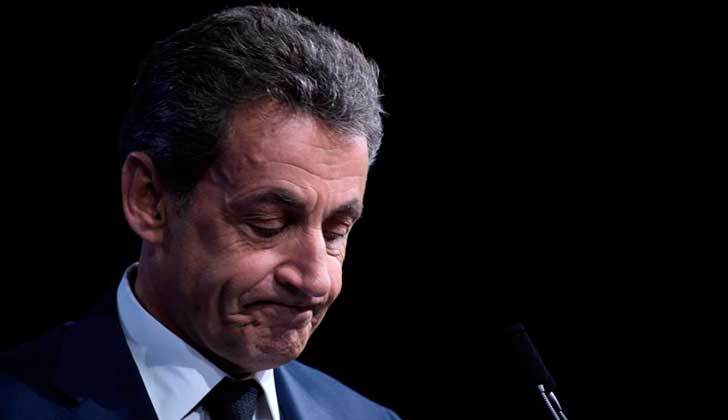 Detienen al expresidente francés Nicolas Sarkozy por presunta financiación ilegal.