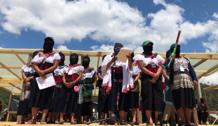 Se realizó el Primer Encuentro Internacional “de mujeres que luchan’’ convocado por el EZLN.