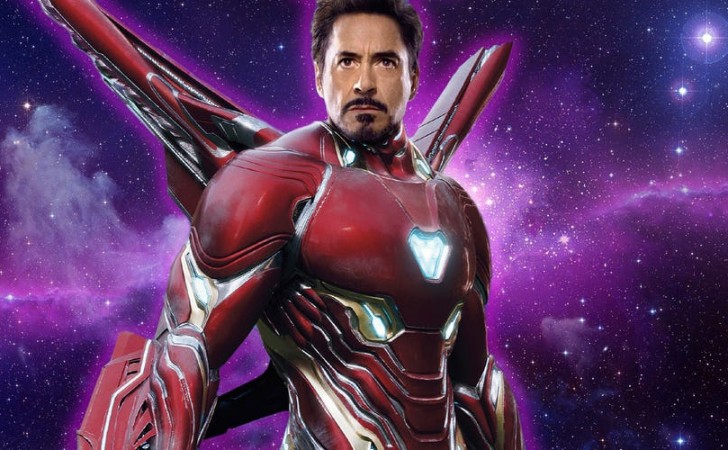 Tony Stark en su armadura "Bleeding Edge, creada originalmente en los comics junto Reed Richards