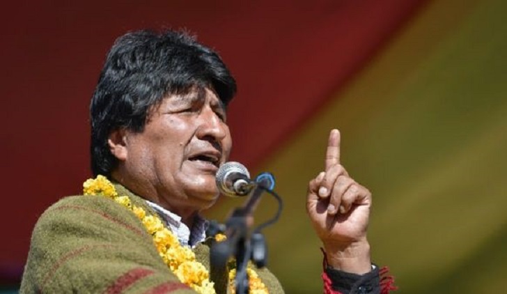 Evo Morales dice que es "inaceptable” una acción militar unilateral de EE.UU. en Siria