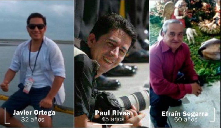 Periodistas secuestrados en la frontera con Colombia: "Lenín Moreno en sus manos están nuestras vidas". Foto: El Comercio