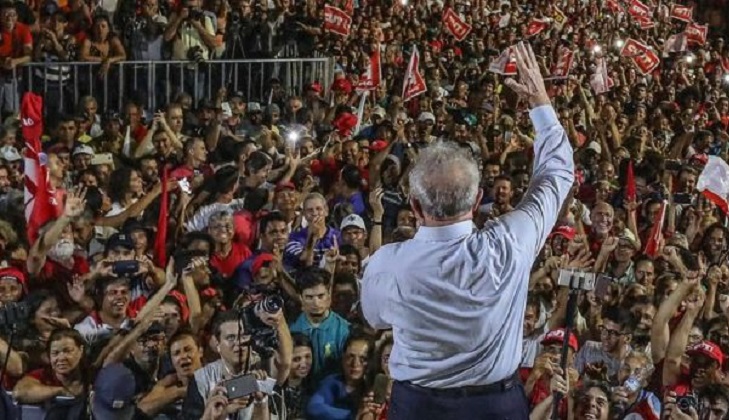 Lula se mantiene como favorito de cara a las elecciones de octubre. Foto: Ricardo Stuckert