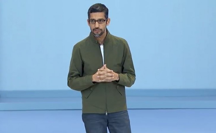 Sundar Pichai, director ejecutivo de Google. Foto: Google I/O