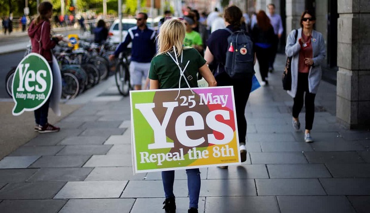 Contundente victoria del "sí" a la despenalización del aborto en Irlanda 