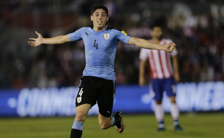 Federico Valverde ante Paraguay / Foto: AP