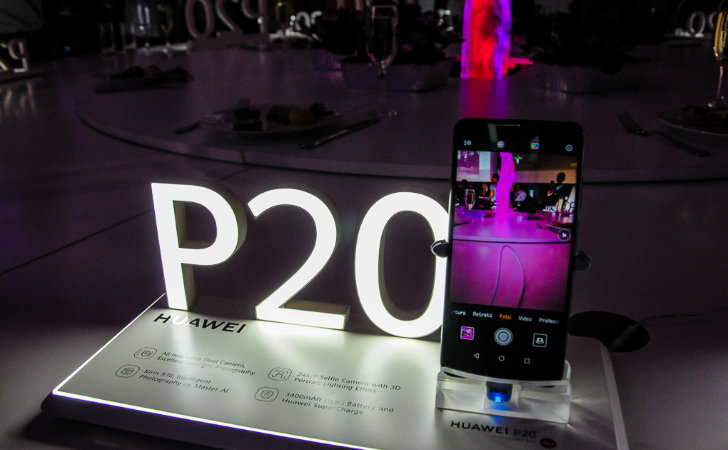 Presentación del Huawei P20 en Antel / Foto: Antel
