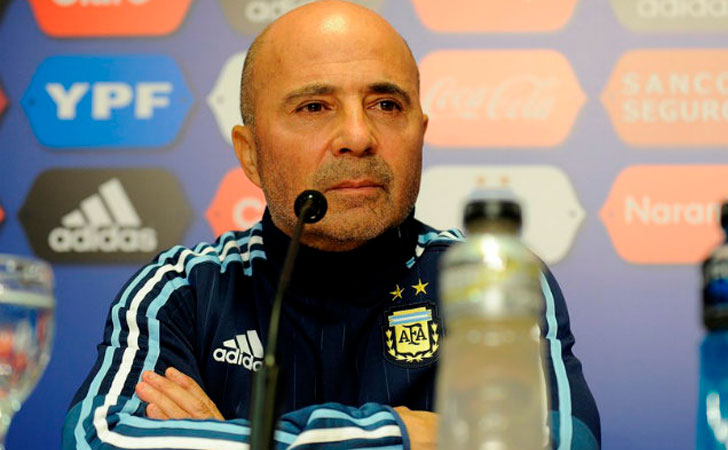 Jorge Sampaoli, entrenador de Argentina / Foto: Hoy Día