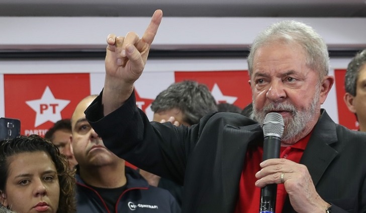 Lula afirma que solo renunciará a su candidatura el día que Moro presente una prueba contra él. Foto:  Ricardo Stuckert