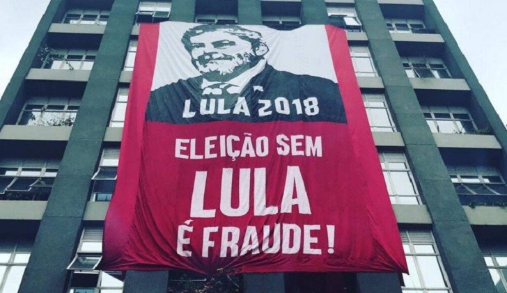 Seis líderes europeos piden  que Lula pueda ser candidato en las elecciones de Brasil.
