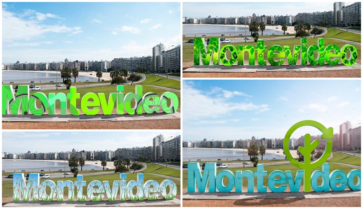 Los uruguayos deciden qué diseño tendrá el cartel de "Montevideo" por Día del Medio Ambiente