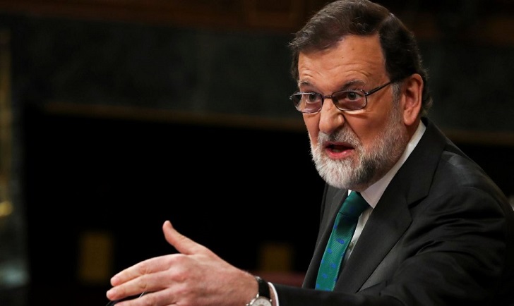 Inició moción de censura contra Rajoy: "Dimita, señor Rajoy, su tiempo acabó". Foto: Reuters