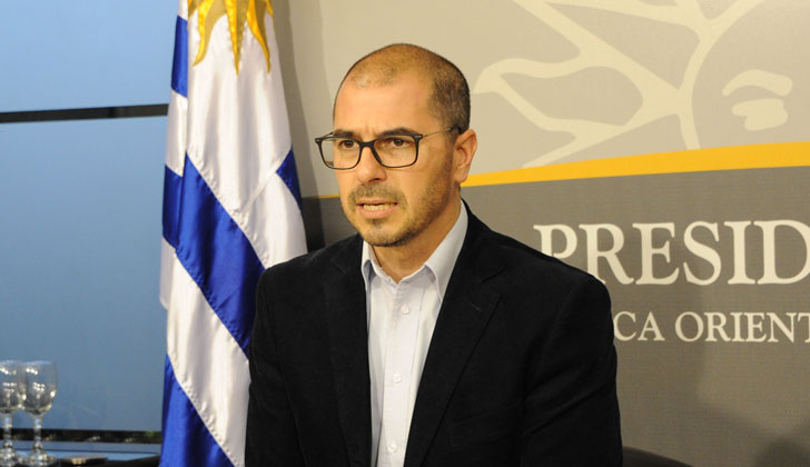 Prosecretario de Presidencia, Juan Andrés Roballo. Foto: Presidencia de la República. 