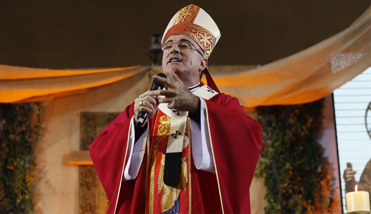 Arzobispo de Montevideo, cardenal Daniel Sturla. Foto: Iglesia Católica de Montevideo. 