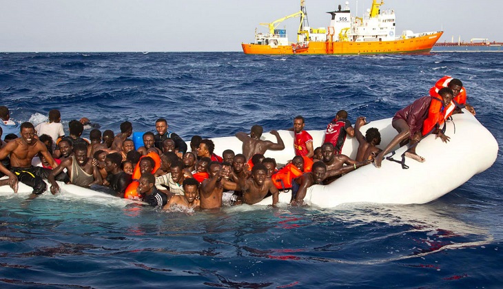 Al menos 57 migrantes murieron este din de semana en el Mediterráneo.