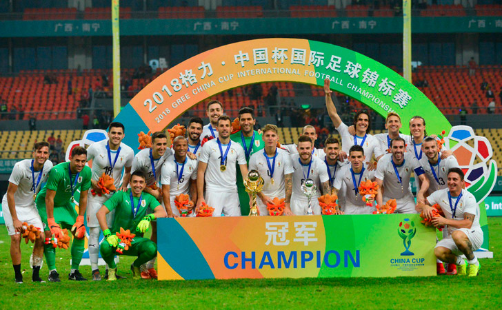 Uruguay se consagró campeón de la China Cup / Foto: AUF