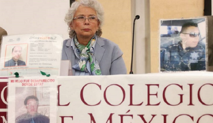 Olga Sánchez Cordero, quien asumiría el cargo de secretaria de Gobernación (ministra del Interior) en el gobierno de López Obrador..