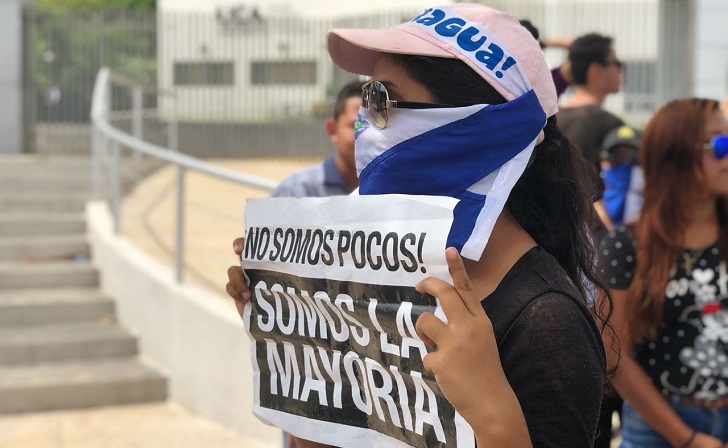 Nicaragua: estudiantes marcharon para exigir justicia 