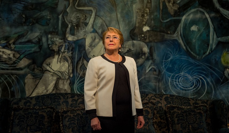 Michelle Bachelet es la nueva jefa de derechos humanos de la ONU