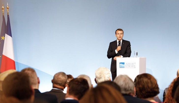 Macron: "Europa ya no puede seguir dejando su seguridad sólo en manos de EE.UU."