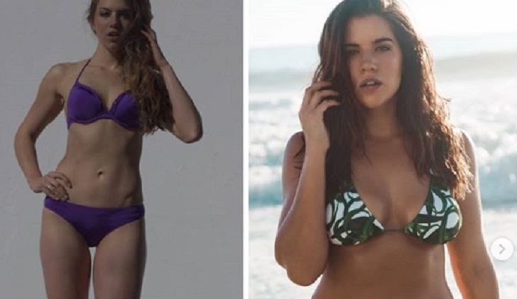 Modelo "curvy" publica el registro de adelgazamiento que realizó para participar de Miss Sudáfrica