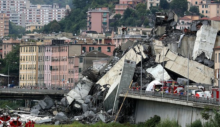 Fiscal general de Génova: "El derrumbe del puente no fue una fatalidad, sino un error humano"