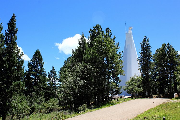 Sunspot Solar Observatory, en Nuevo México. Foto: sunspot.solar