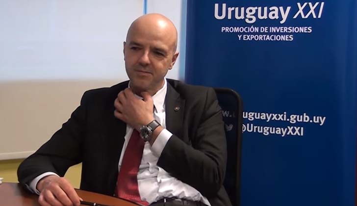 Director ejecutivo del instituto Uruguay XXI, Antonio Carámbula.
