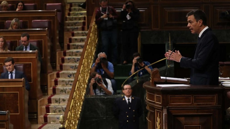 Sánchez justifica venta de armas a Arabia Saudí para "defender intereses de España"