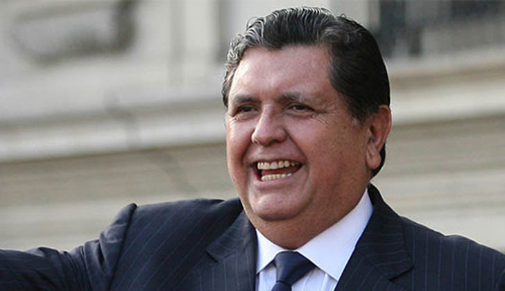 Ex presidente de Perú, Alan García. Foto: RT.