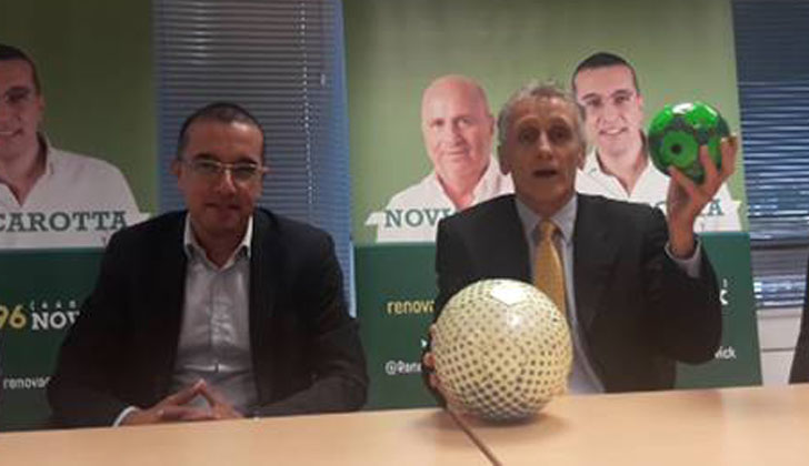 Fernando Carotta junto a Robert Carmona: Renovación con Novick.