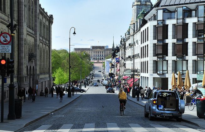 Para el 2019, las calles del centro de Oslo estarán libres de automóviles. Foto: Flickr / United States Army Band