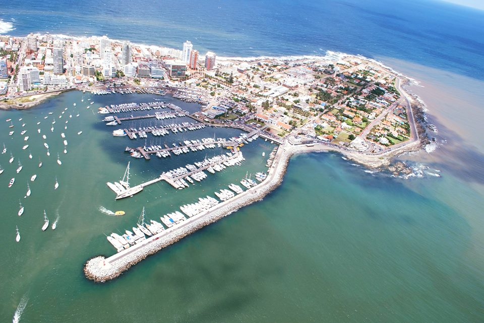 Vista aérea de Punta del Este. Foto: MINTUR