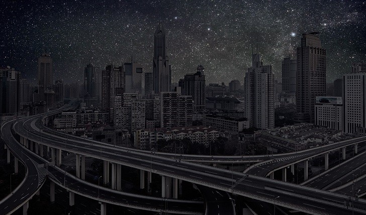 ¿Cómo se verían las ciudades del mundo sin contaminación lumínica?