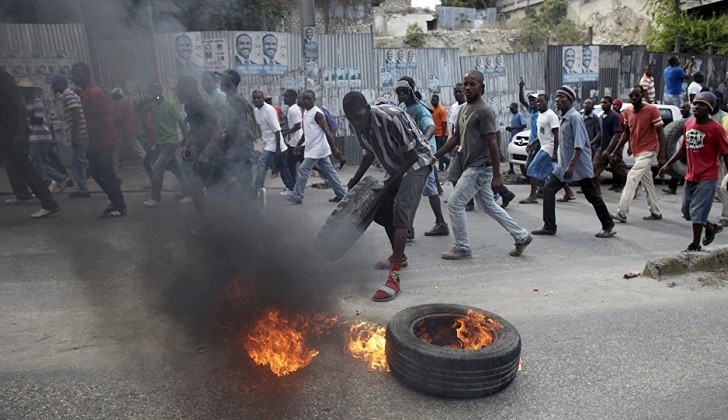 Protestas antigubernamentales sacuden a Haití por sexto día.