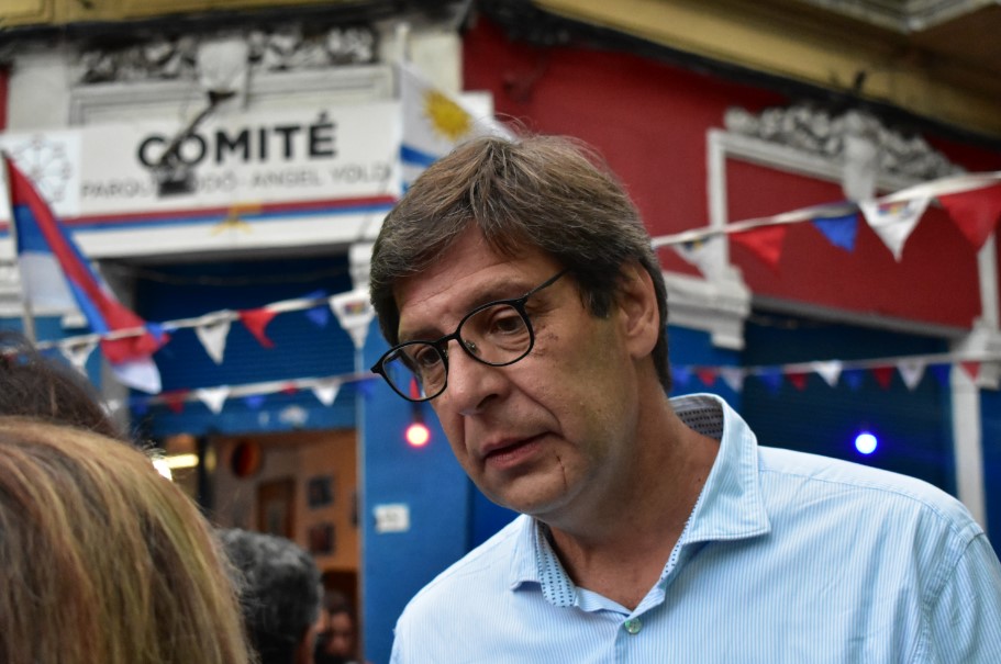 Javier Miranda, presidente del Frente Amplio. Foto: Carlos Loría / LARED21