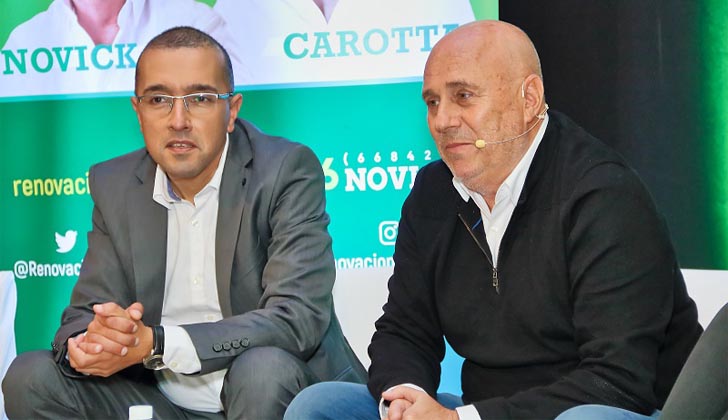 Fernando Carotta y Edgardo Novick.