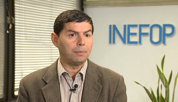 Director nacional de Empleo y de INEFOP, Eduardo Pereyra.
