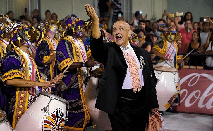 Tronar de Tambores ganó el Desfile de Llamadas. Foto: Intendencia de Montevideo
