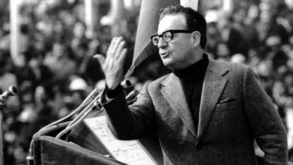 Salvador Allende. Foto de archivo