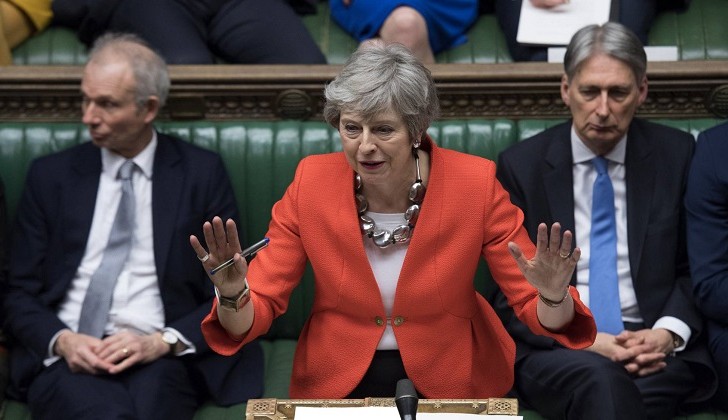 El Parlamento británico rechaza por segunda vez el pacto de Brexit de May