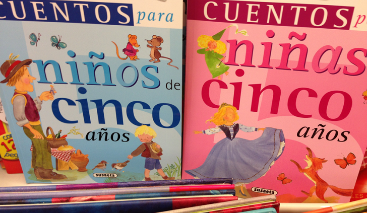Escuela de Barcelona retira 200 cuentos infantiles por reproducir estereotipos sexistas. Foto ilustrativa.