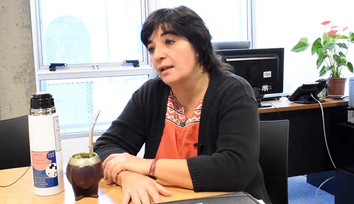 Consejera docente del Consejo de Formación y Educación (CFE), Rosana Cortazzo.
