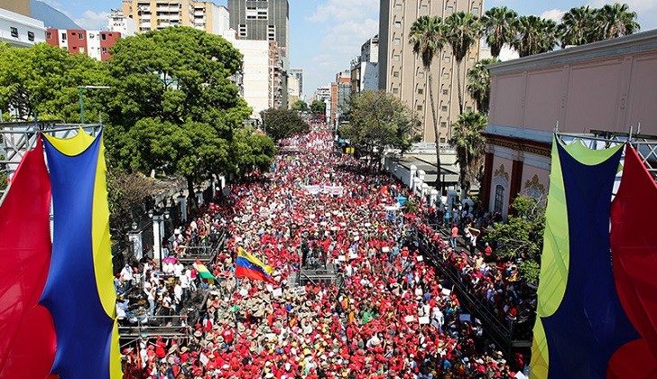 PSUV llama a movilización para celebrar la salida de Venezuela de la OEA