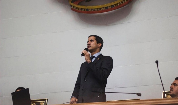 La ANC Venezuela allana la inmunidad parlamentaria de Guaidó y autoriza un juicio en su contra.