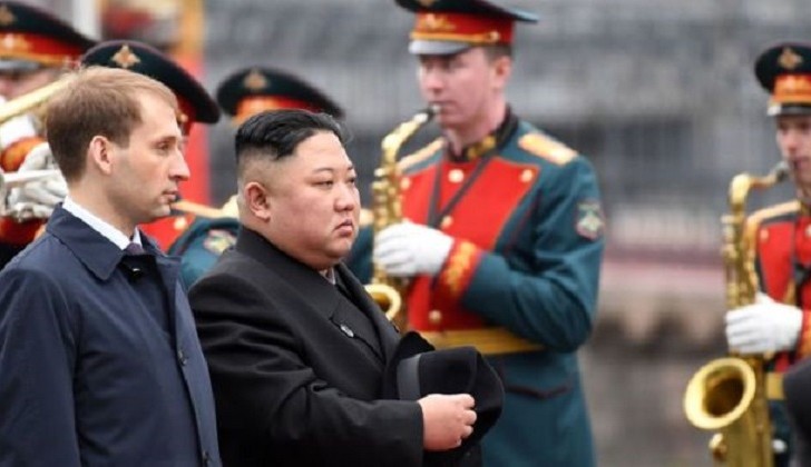 Kim Jong-un llega a Rusia para una cumbre histórica con Putin